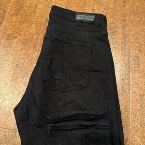 AG Adriano Goldschmied 27 Black Prima Cigarette Jeans